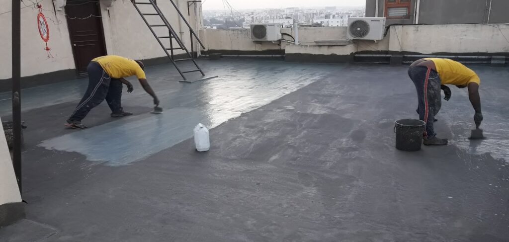 Terrace waterproofing